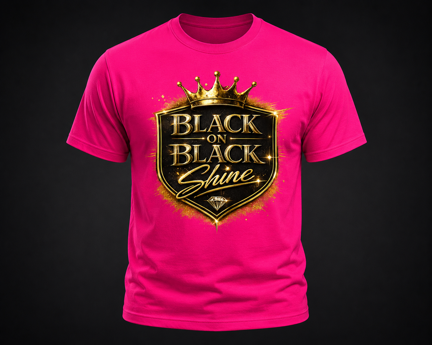 Black on Black Shine by House of Fresh-2 showcasing a sleek, glossy black finish with reflective, shiny surface.