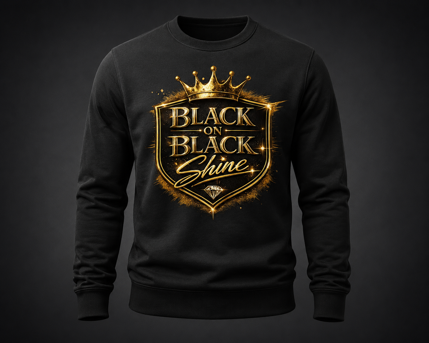 Black on Black Shine by House of Fresh-2 featuring a sleek, shiny black finish on a stylish accessory or product.