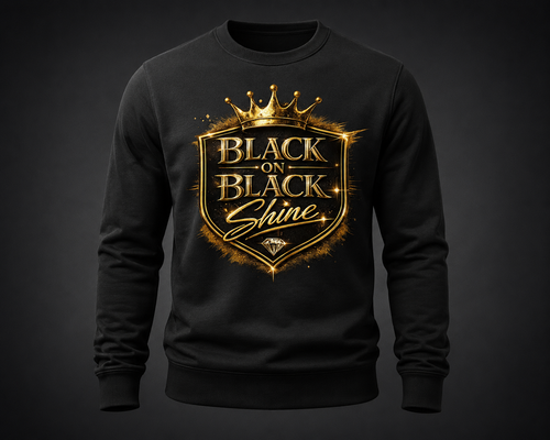 Black on Black Shine by House of Fresh-2 featuring a sleek, shiny black finish on a stylish accessory or product.