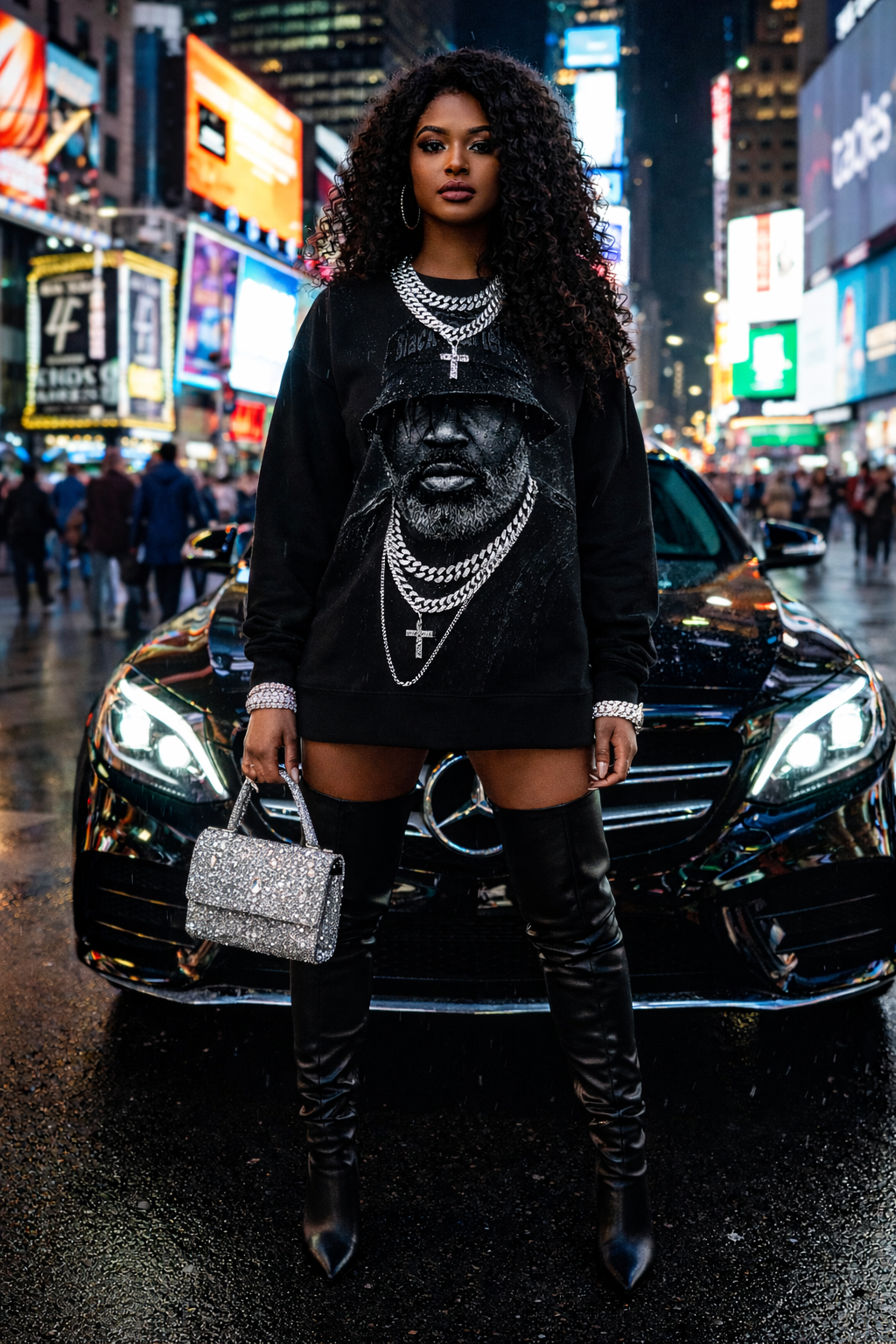 King's Crown( Crew neck sweater) - House of Fresh-2