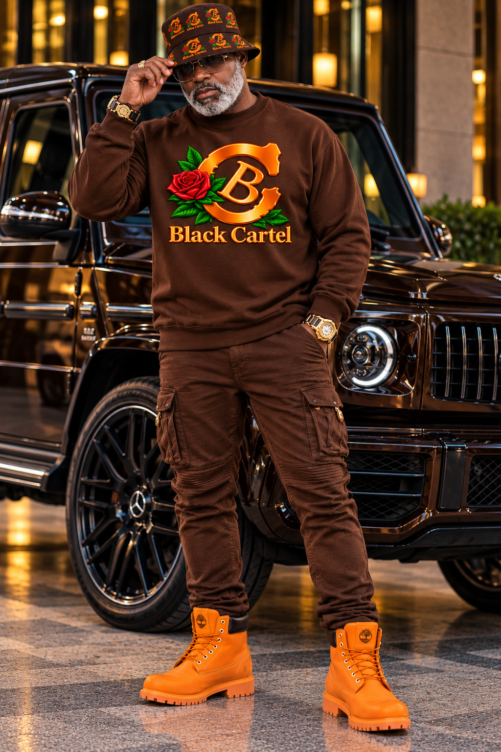 Black Cartel fall collection by House of Fresh-2, featuring stylish black apparel with detailed design elements.