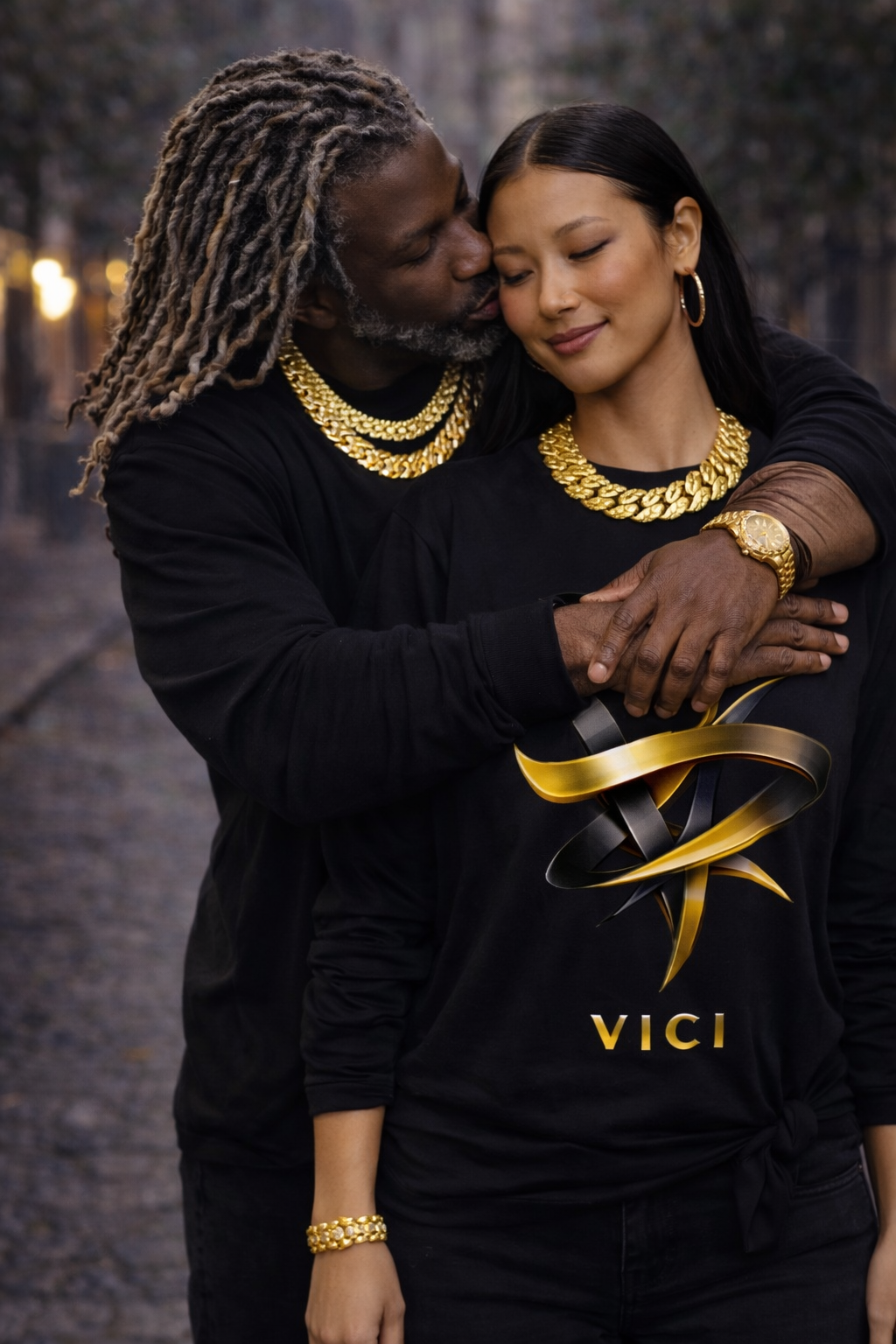 Vici brand "I Conquered" graphic tee by House of Fresh-2, featuring bold lettering on a casual, stylish shirt.